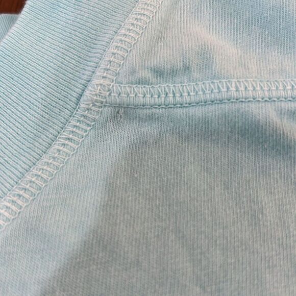 Free People Movement All Star Layer Oversized Long Sleeve Tee Poolside Blue Sz S - Picture 12 of 13